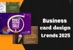 business card design trends 2025